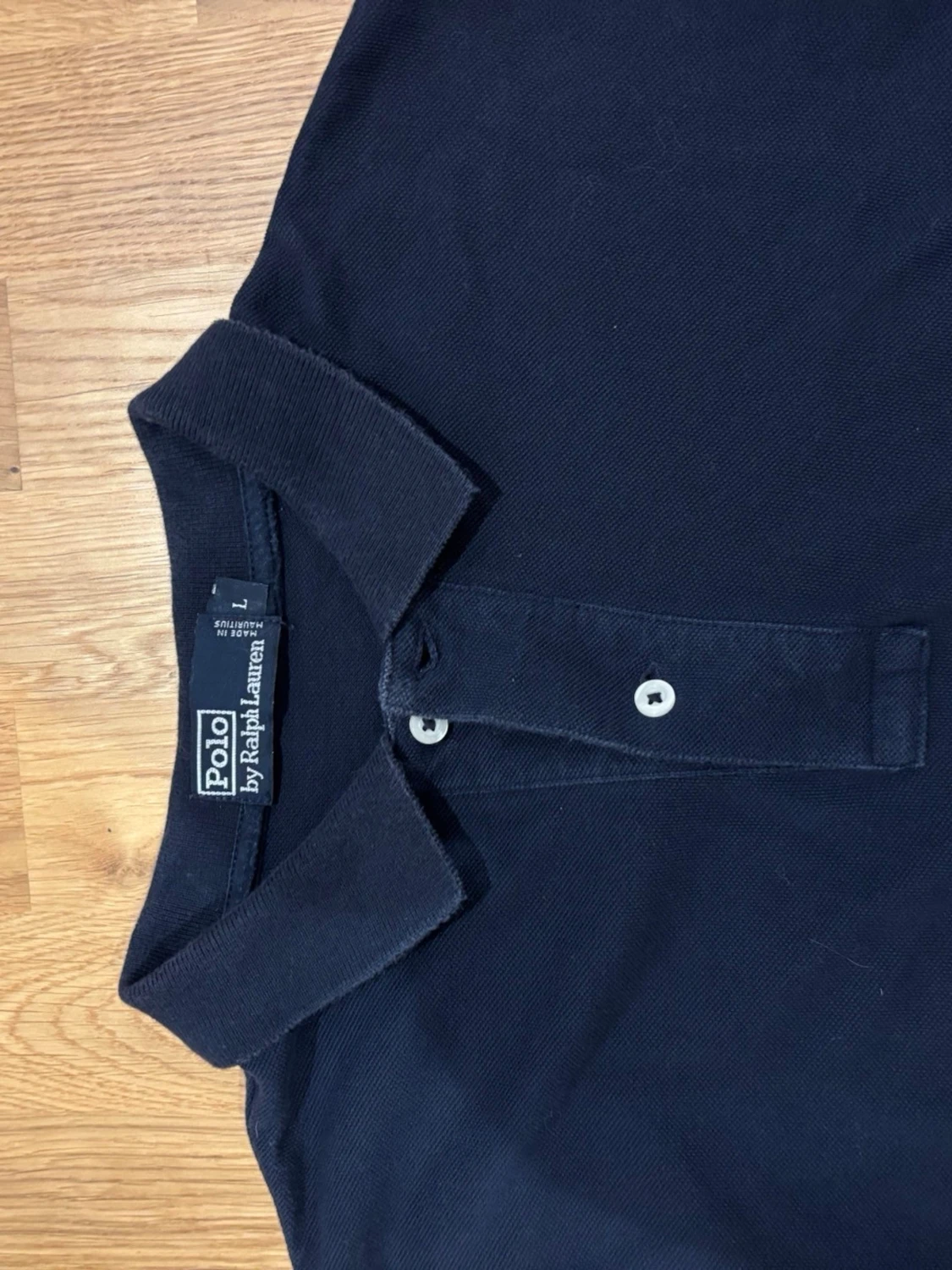 Mörkblå pikétröja från Ralph Lauren - 2