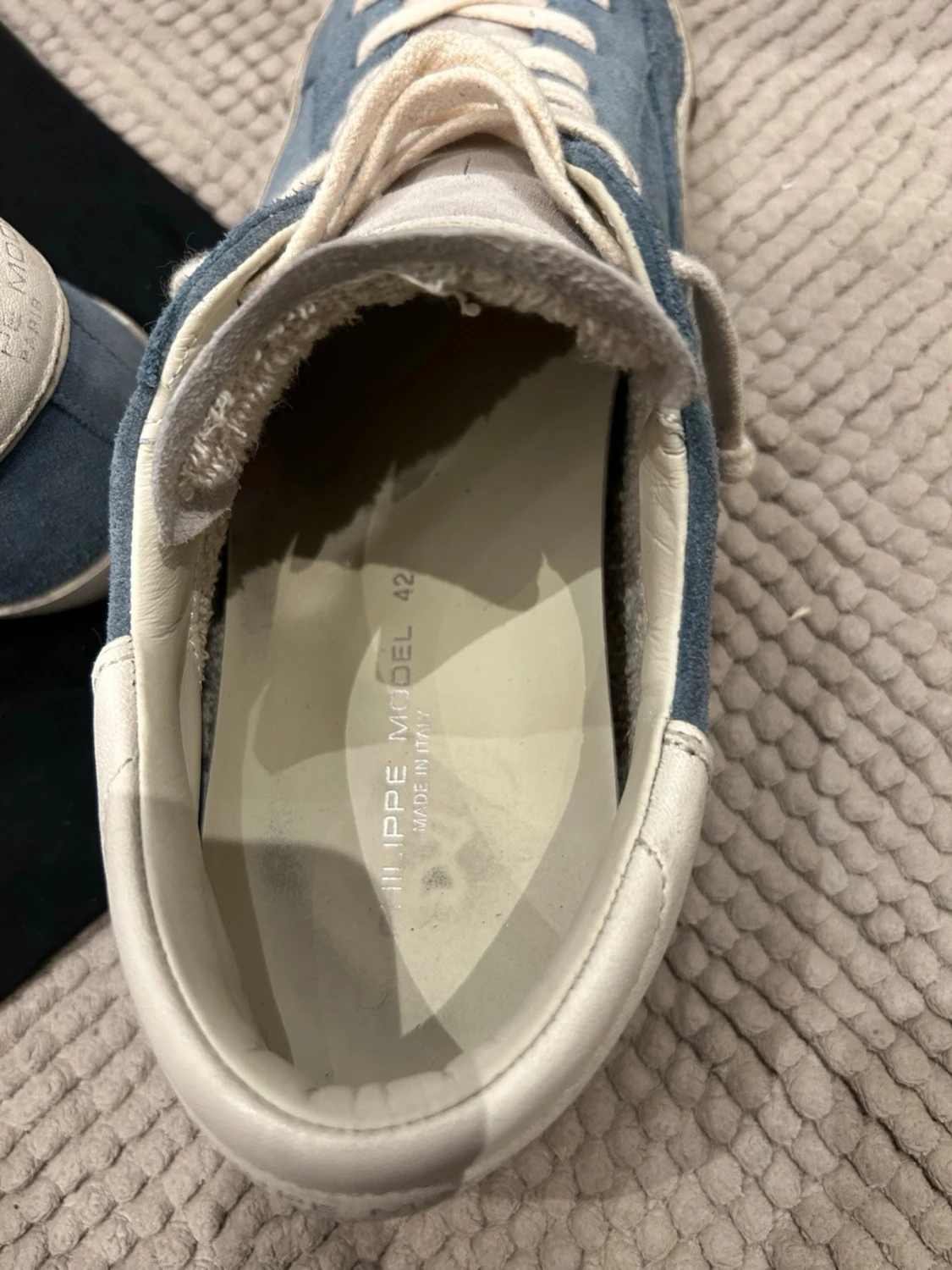 Philippe Model blå sneakers, strl 42 - 1