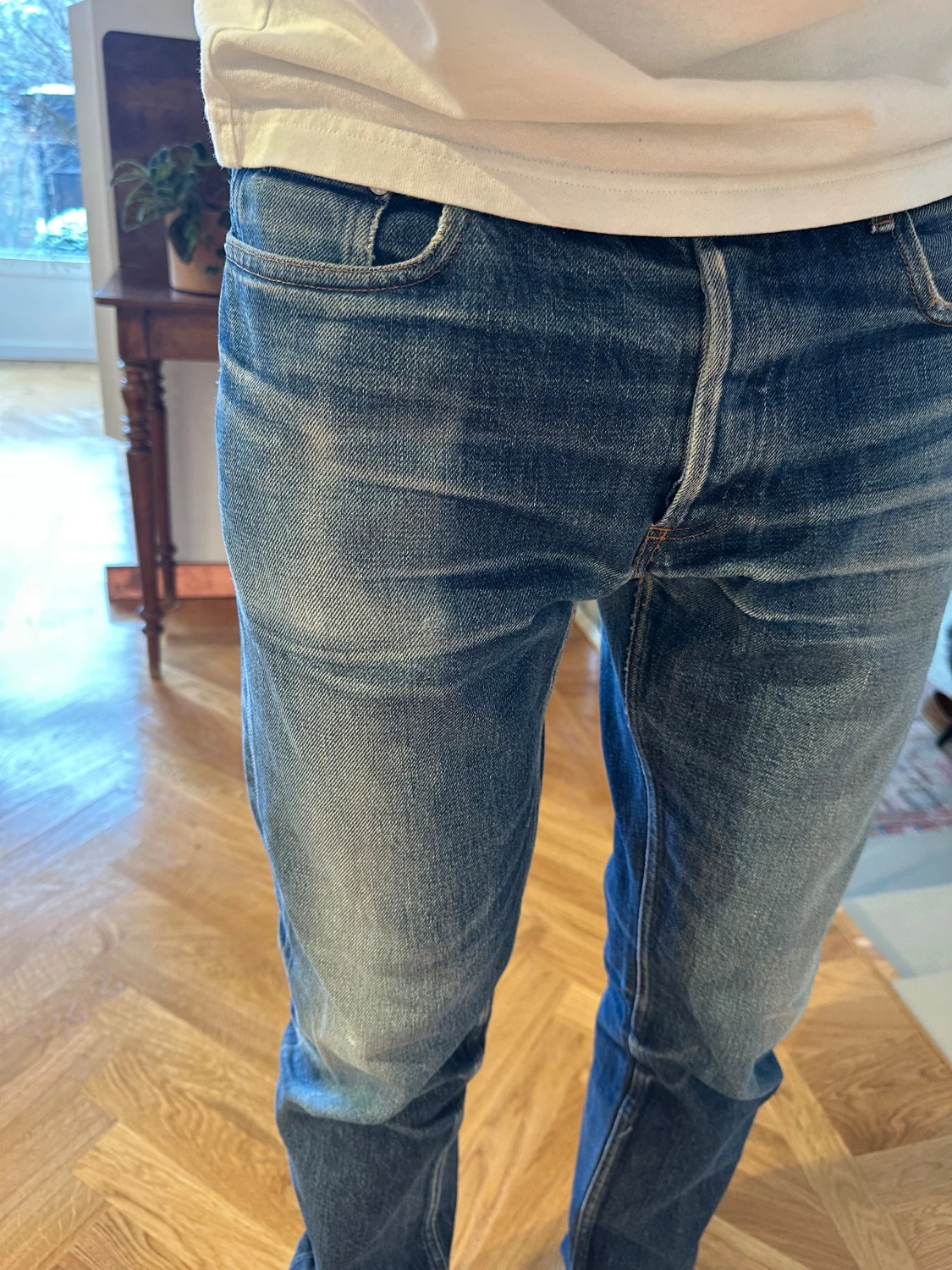 A.P.C. selvadge jeans