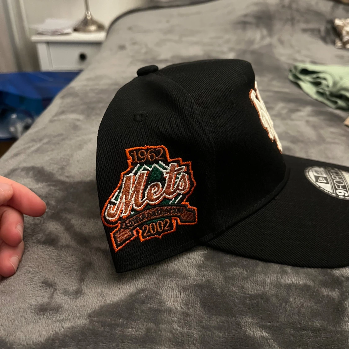 Svart New Era Mets keps 9FORTY - 3