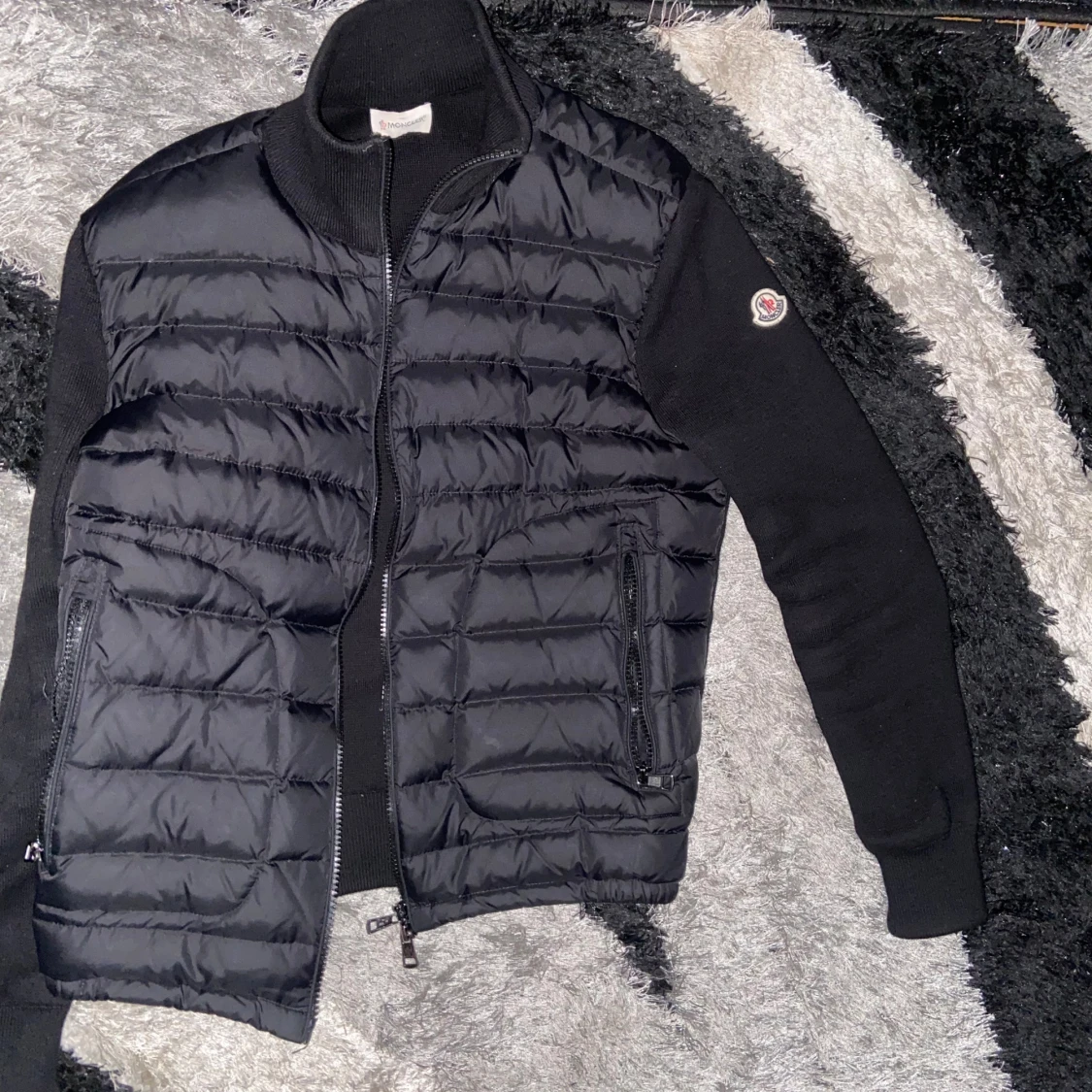 Svart Moncler cardigan  - 1