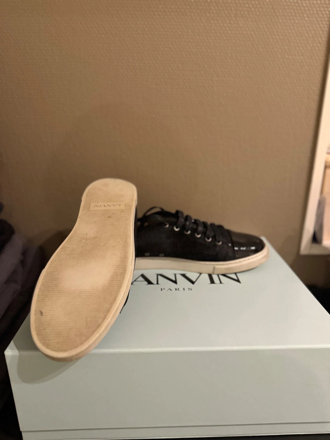 Svarta sneakers från Lanvin Paris - 2