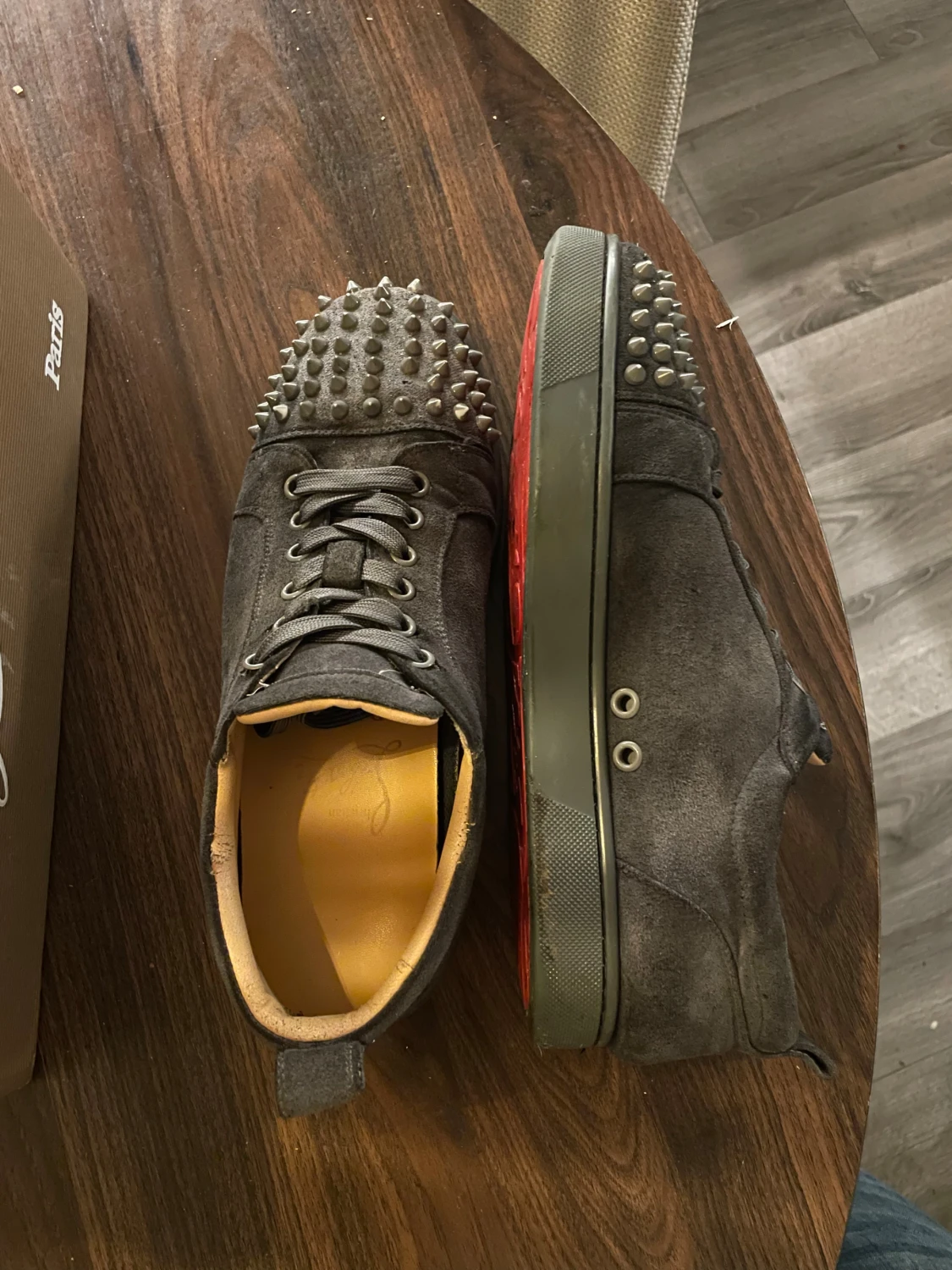 Christian Louboutin sneakers med nitar - 2