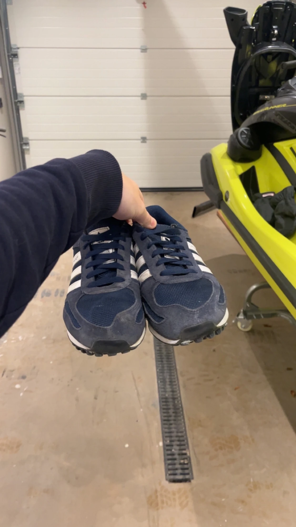 Adidas LA Trainer sneakers marinblå - 3