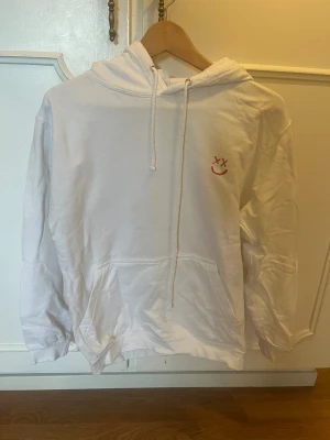 Louis Tomlinson hoodie - Louis Tomlinson hoodie som jag beställde från hans hemsida för några år sedan. Den är i storlek S och lite tunnare i materialet och väldigt mjuk innuti! Säljer då den inte kommit till användning på senaste. Obs, en litet hål i sömmen på sidan, det hände första gången jag tog på mig den men hålet har inte blivit något större sen dess! 💞