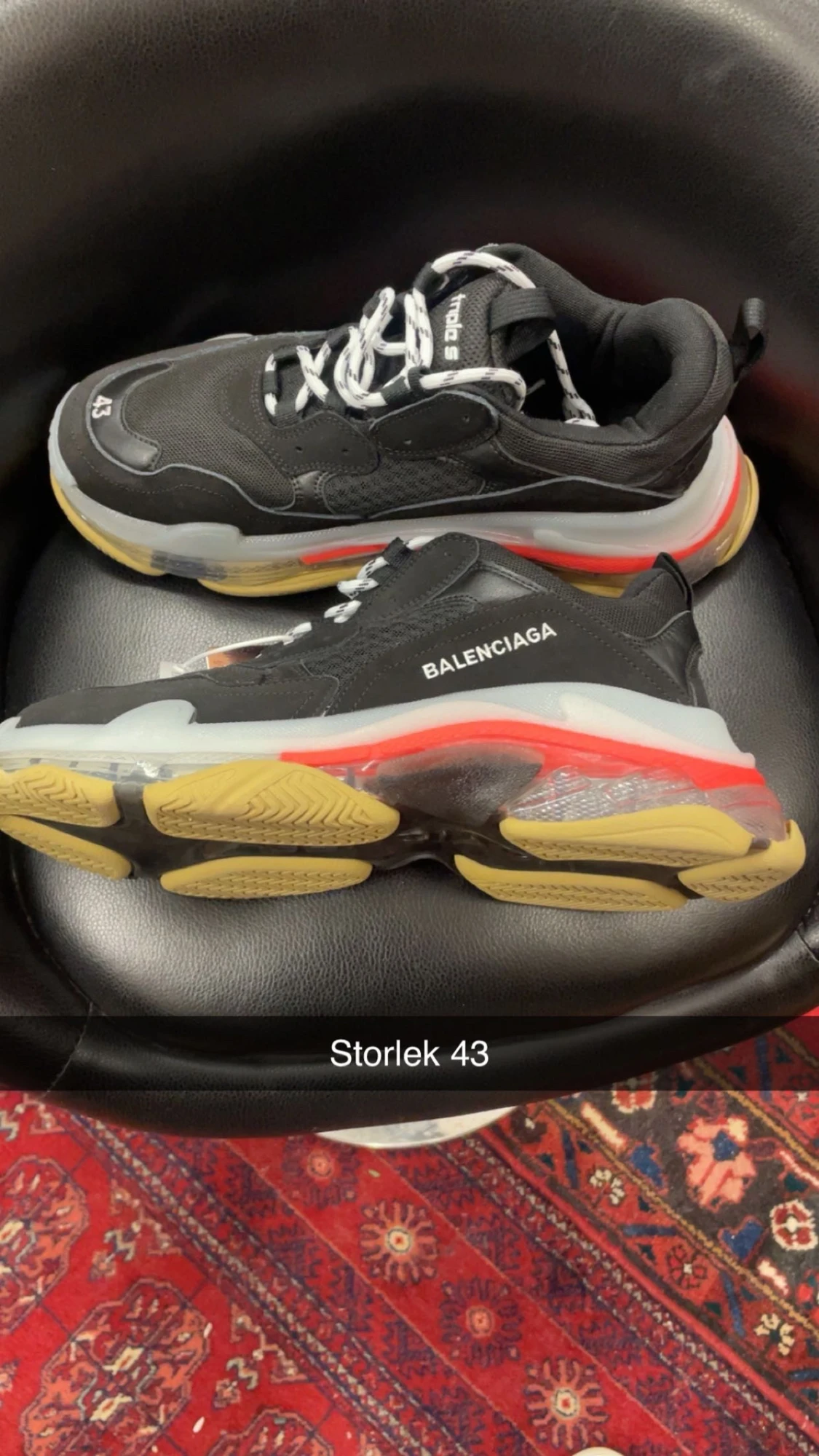 Herr Sneakers storlek 43