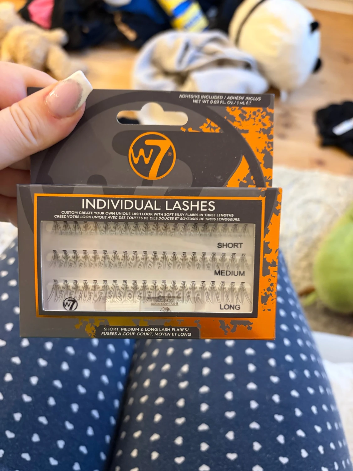 W7 Individual Lashes i tre längder
