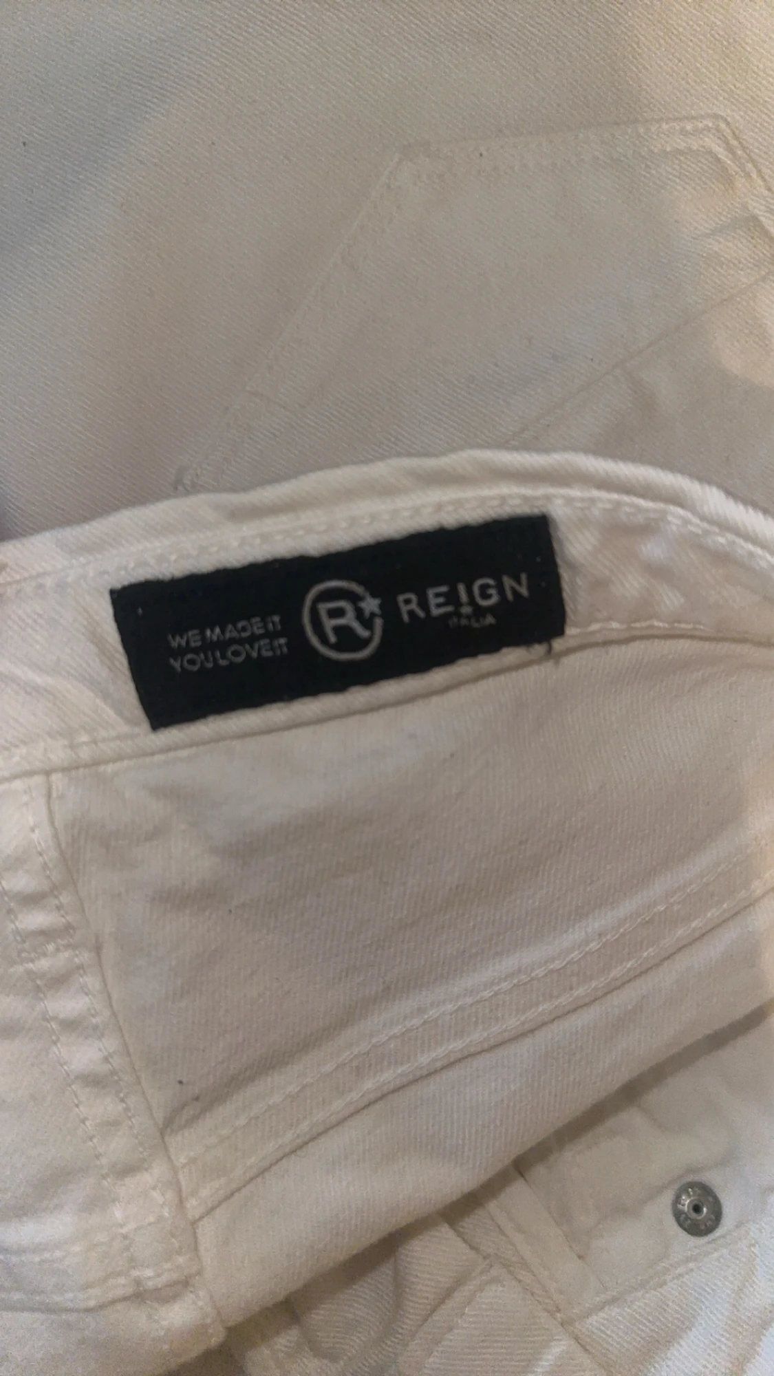 Jeans Reign Paris White Denim 👖 - 3