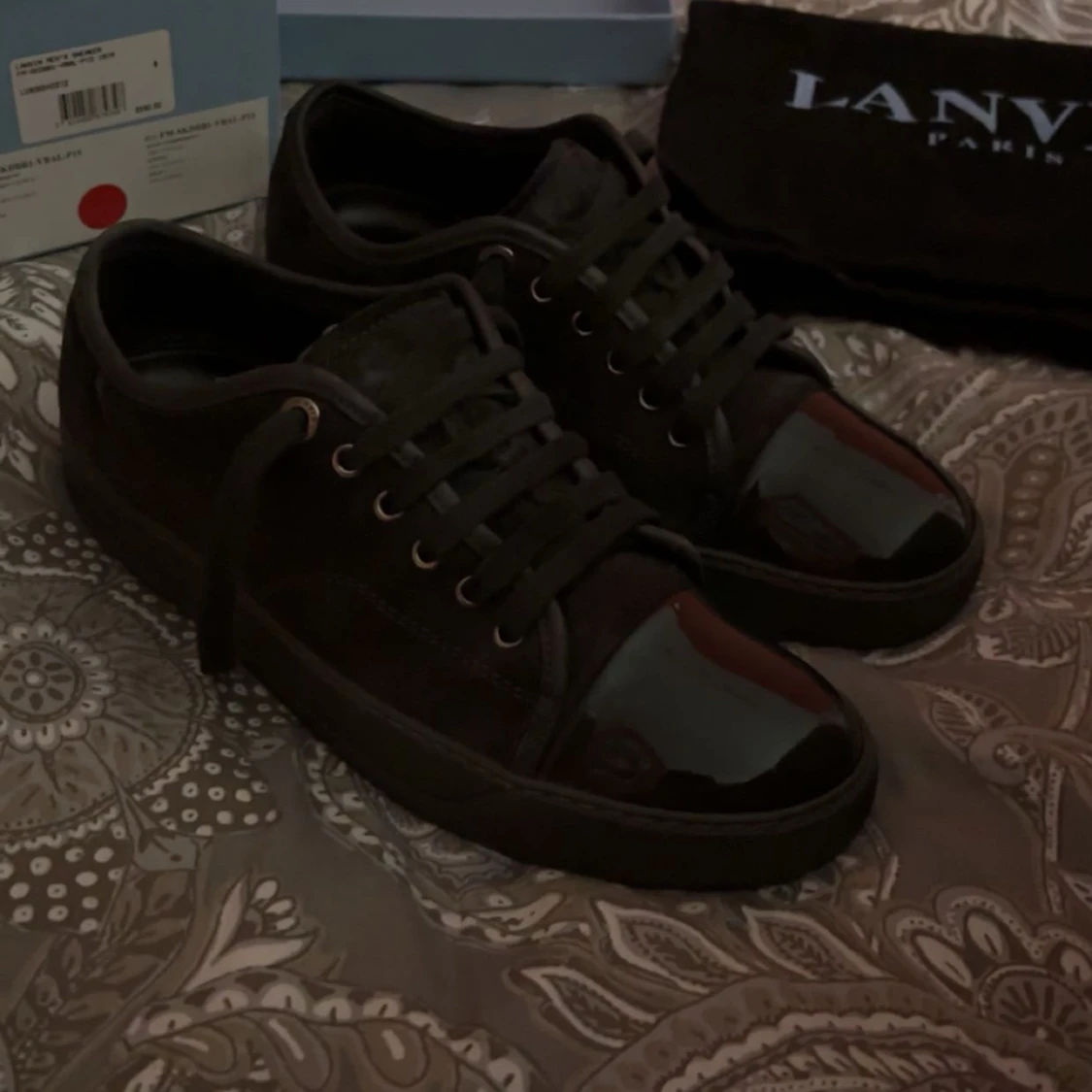 Svarta sneakers från Lanvin - 1