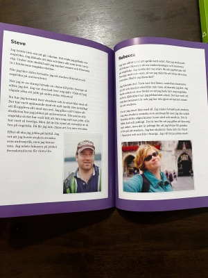 Svenska så klart! D-boken - Perfekt bok för dig som vill lära dig svenska på ett roligt och engagerande sätt! SFI-material för kurs D med inspirerande texter och berättelser om att lära sig språk och hitta sin plats i Sverige. Passar både unga och vuxna som vill utveckla sin svenska.