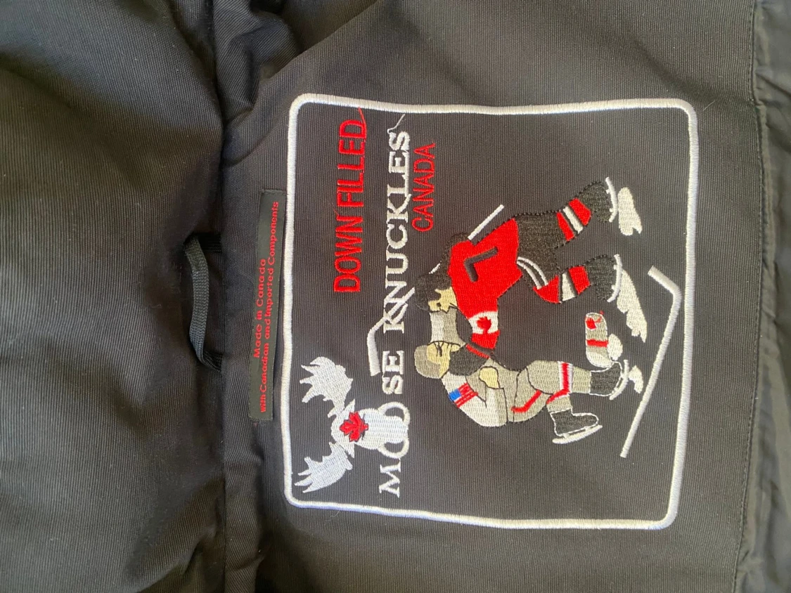 Svart dunjacka Moose Knuckles - 3