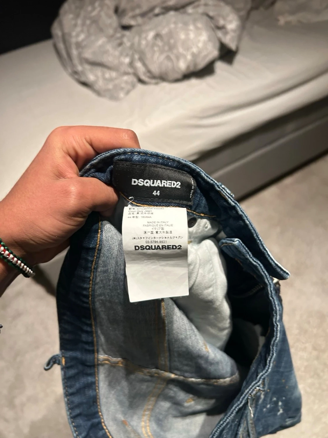 DSQUARED2 Slim jeans med dragkedja - 3
