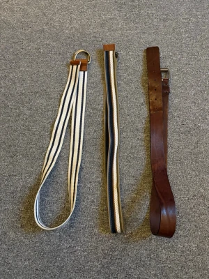 3 snygga bälten! - 3 snygga bälten som är gjorda i Sverige.                         Nypris tillsammans: 1200