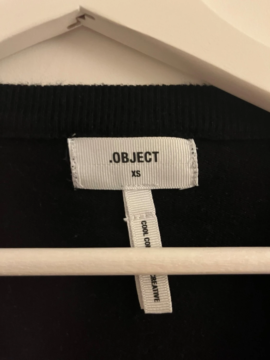 Svart långärmad tröja från Object - 1