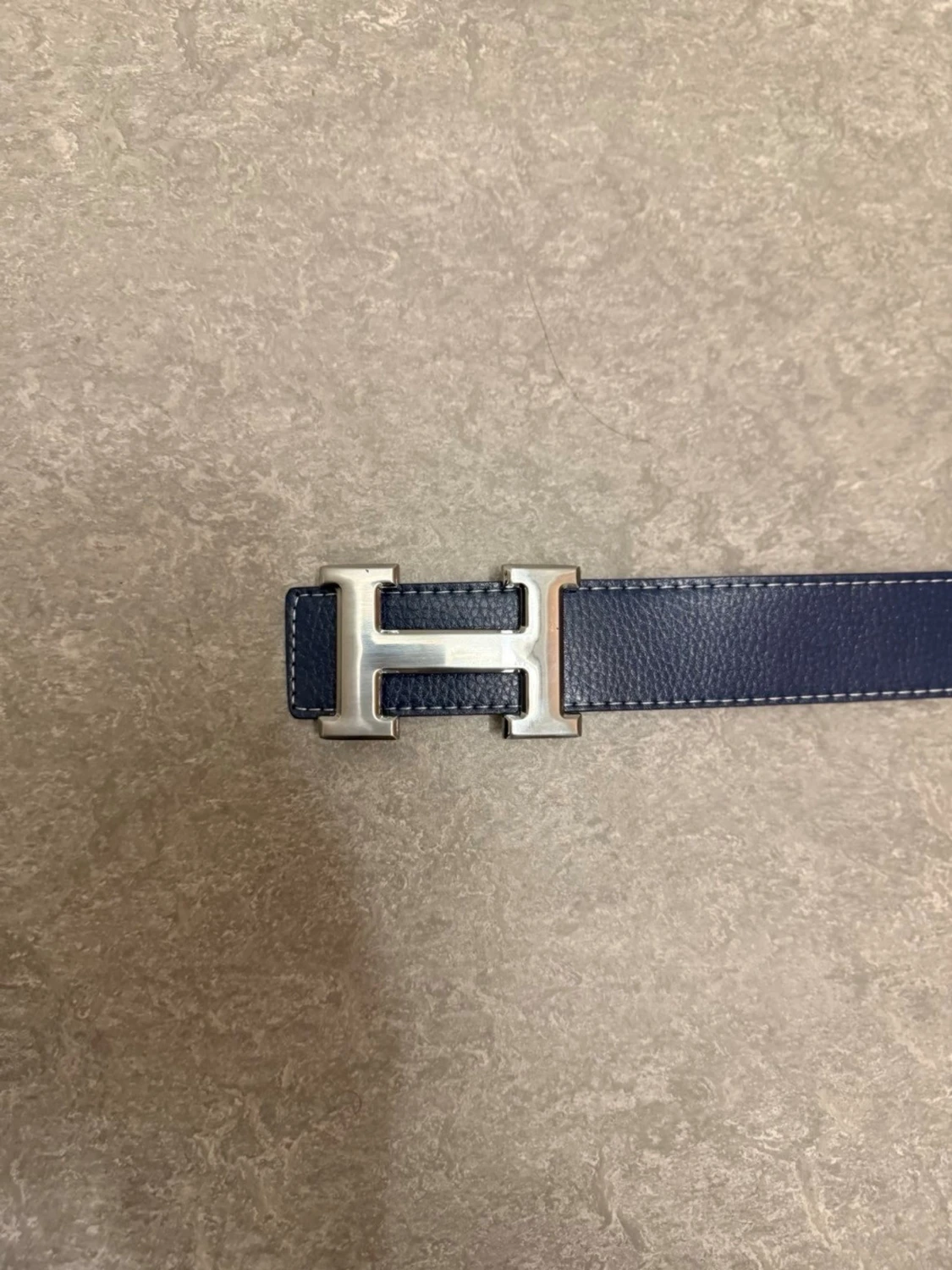 Blå-Silvrigt Hermèsbälte - 1