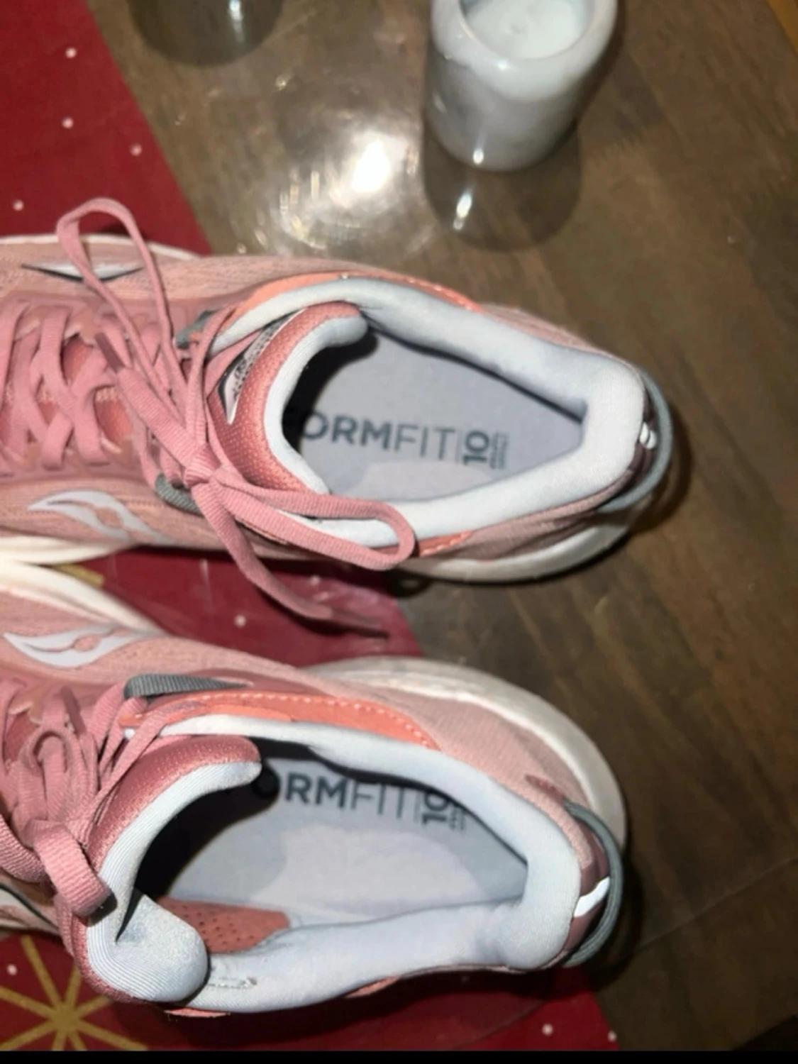 Saucony rosa sneakers med mesh - 5