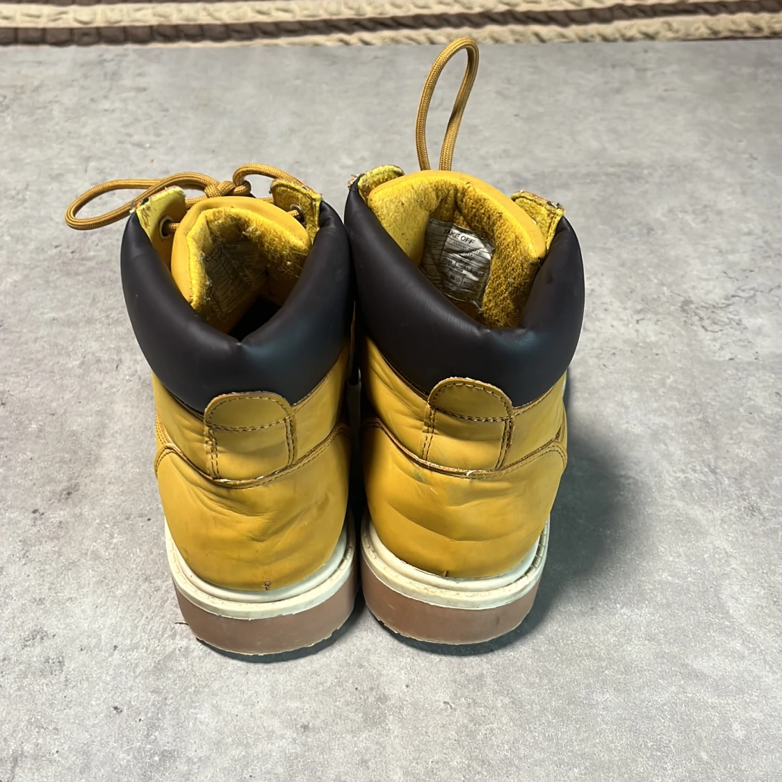 Gula boots från Take Off, storlek 38 - 2