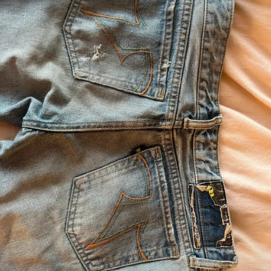 Levis 517 ljusblå bootcut jeans 28 - 1