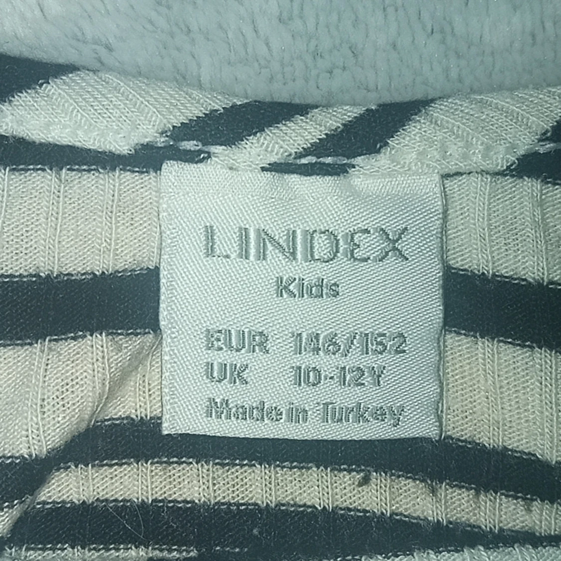 Svartvit randig topp/tröja💕 - 3