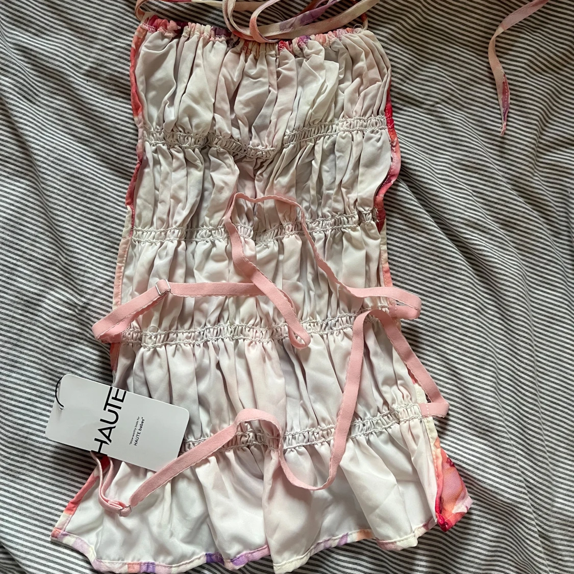 Blommig volangig set - 1