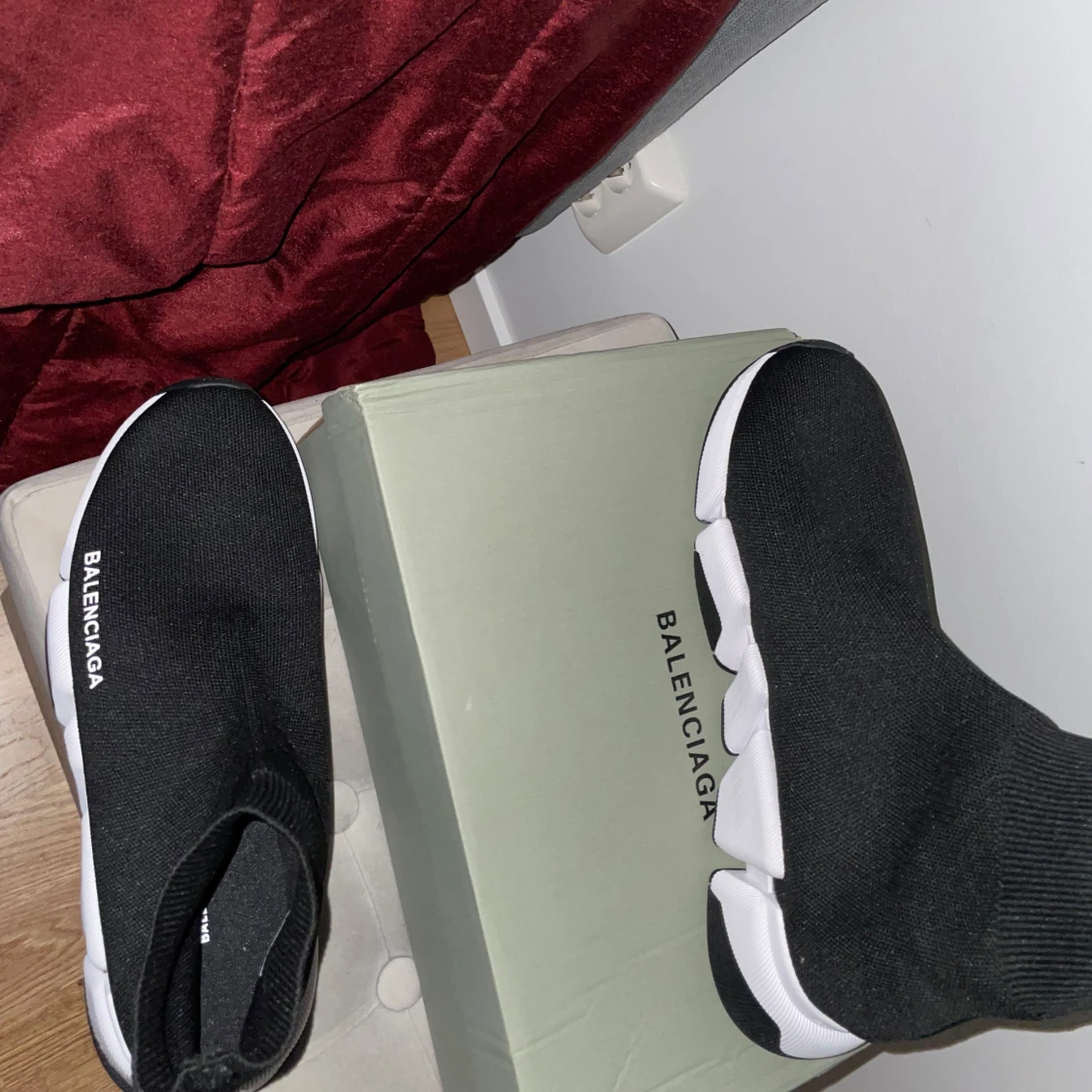 Speed runner 2.0 sneakers svart/vit - 1