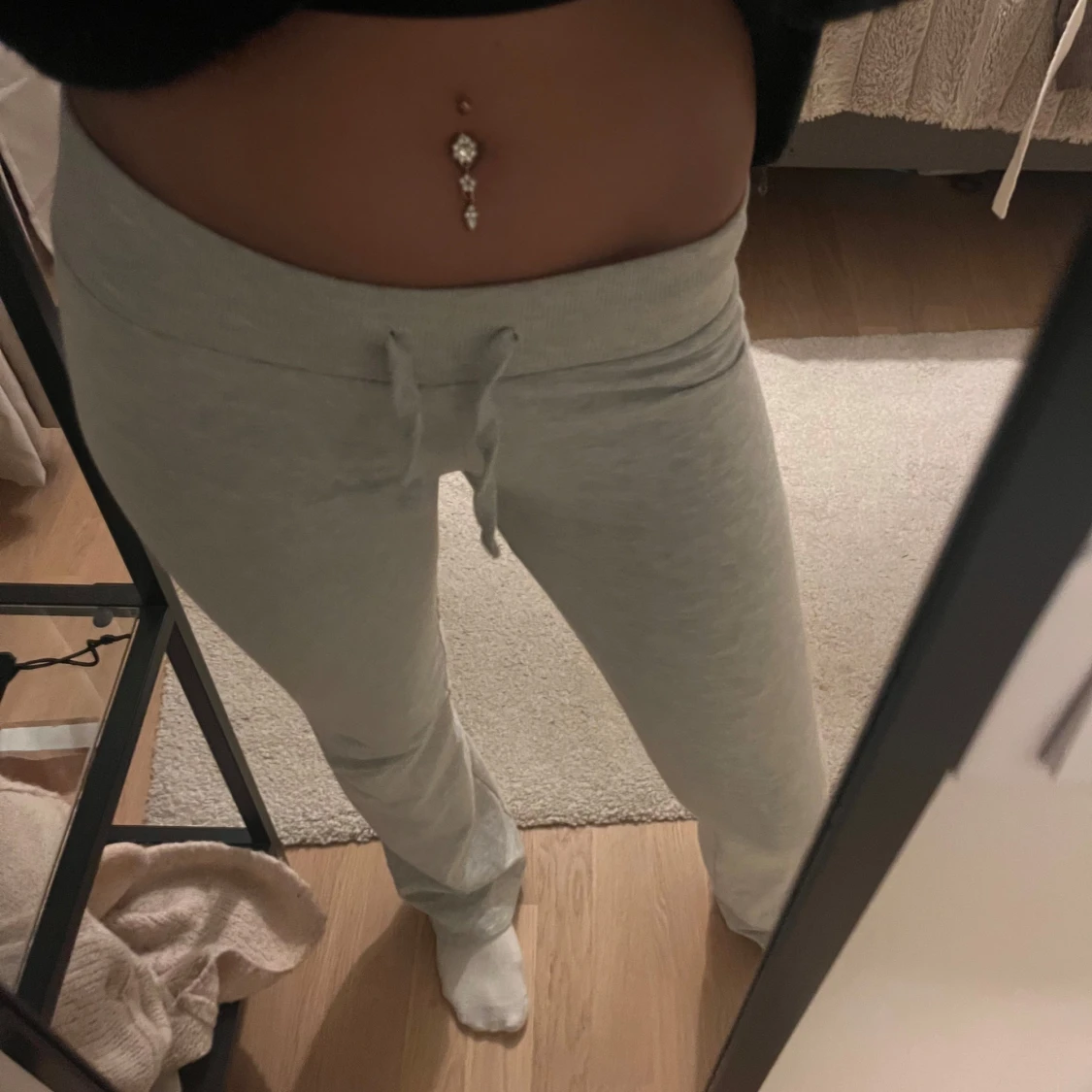 Grå mjukisbyxor - 3