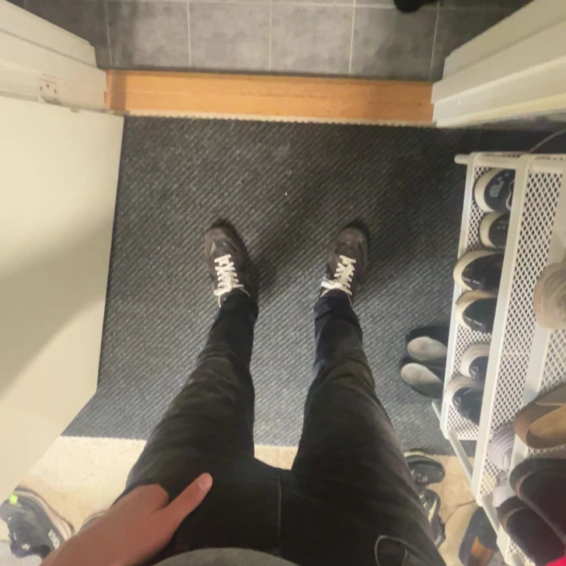 Svarta Replay Anbass Hyperflex jeans - 2