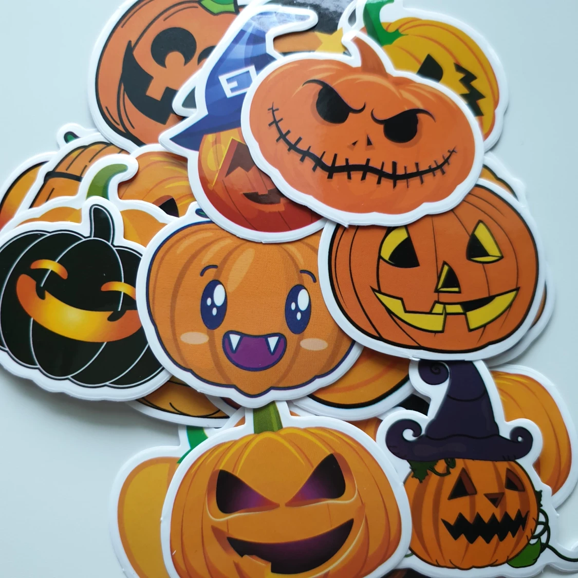25st Halloween Pumpkin Stickers