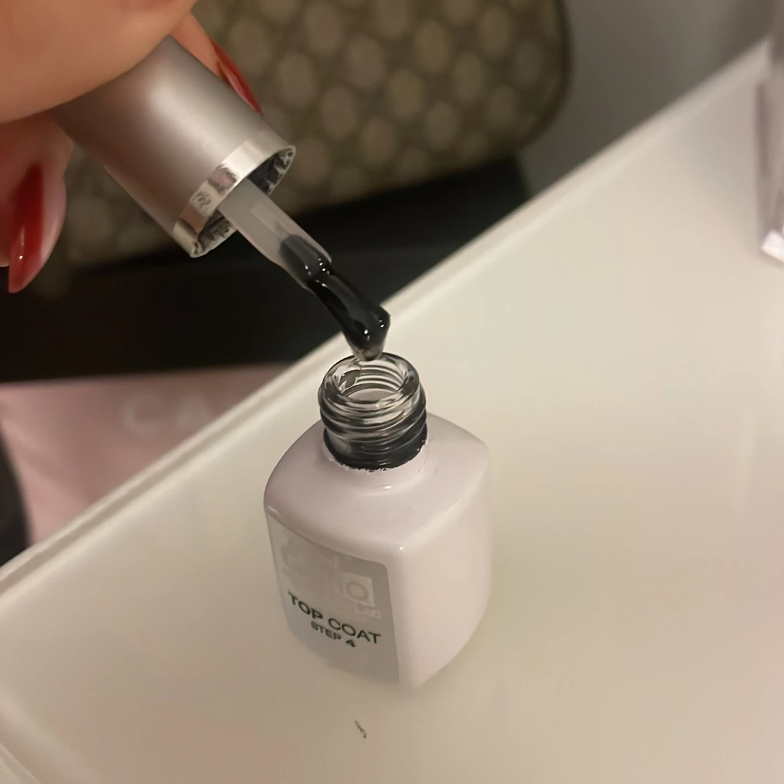 Depend Gel iQ Top Coat Step 4 - 1