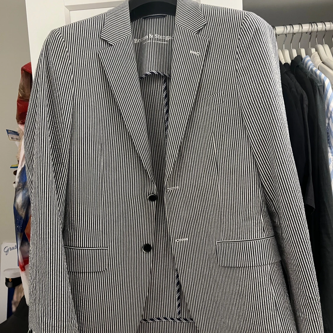 Randig kavaj från Bruun & Stengade