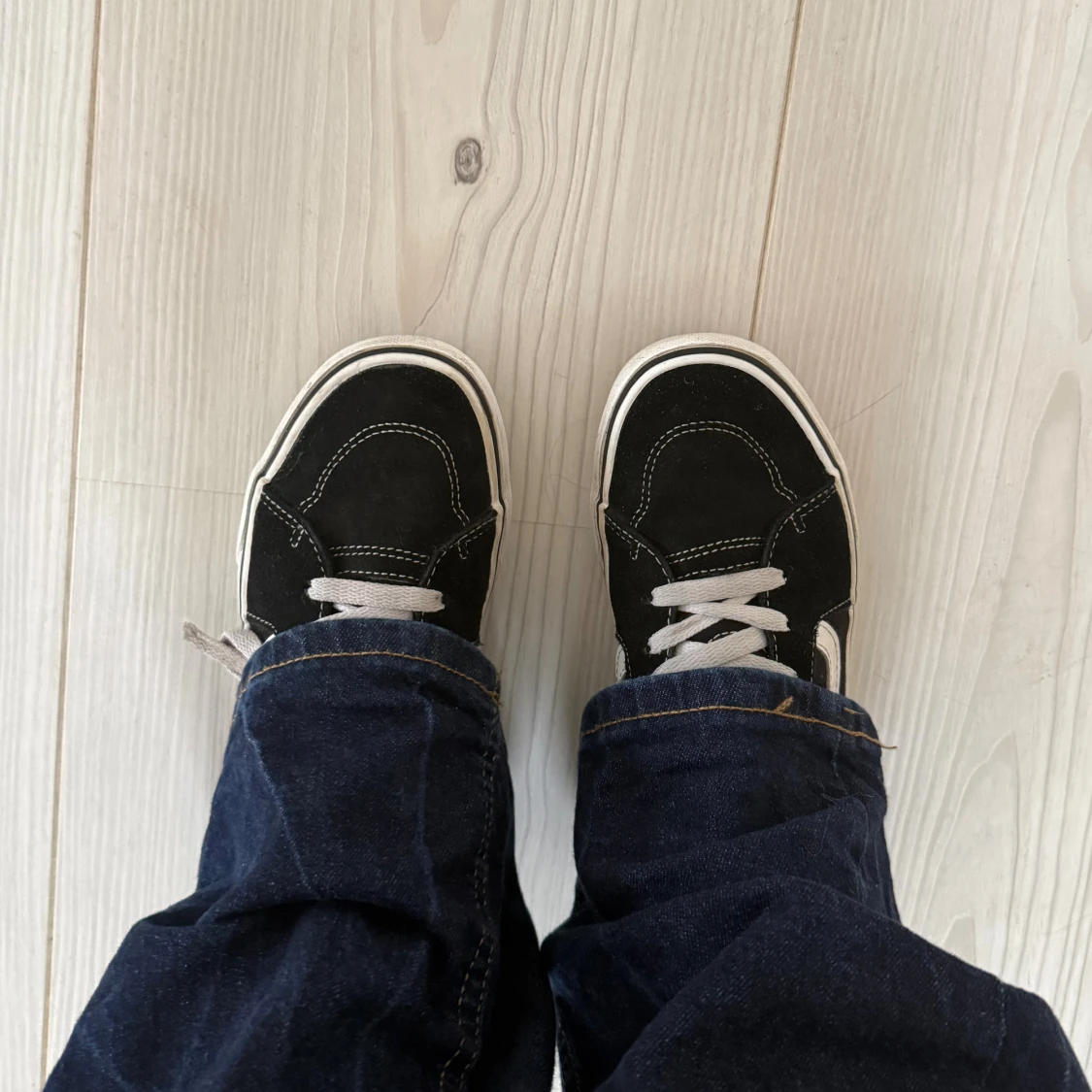 Svarta Vans Sk8-Hi sneakers