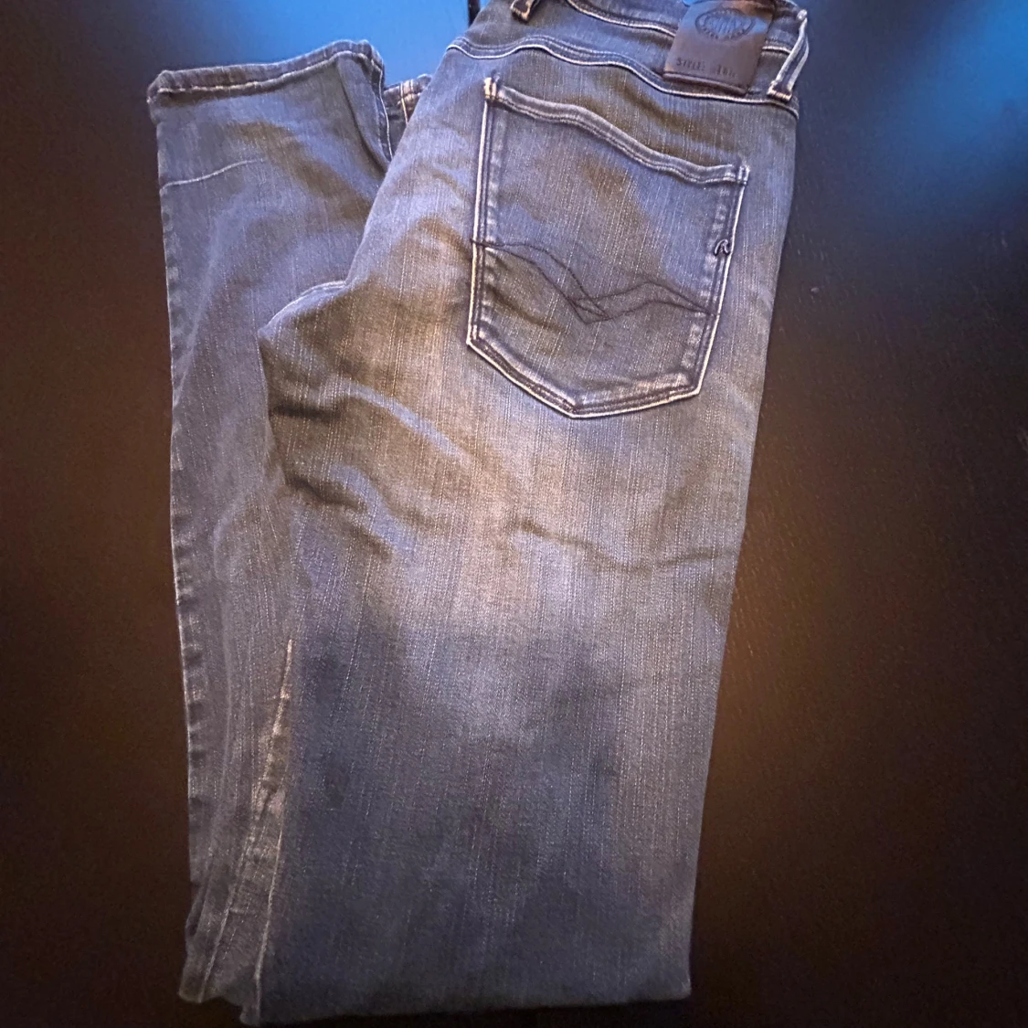 Replay mörkblå jeans Anbass