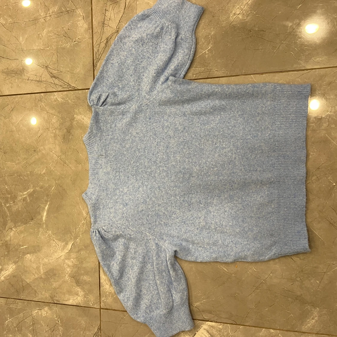 Ljusblå stickad tröja Vero Moda XS - 2