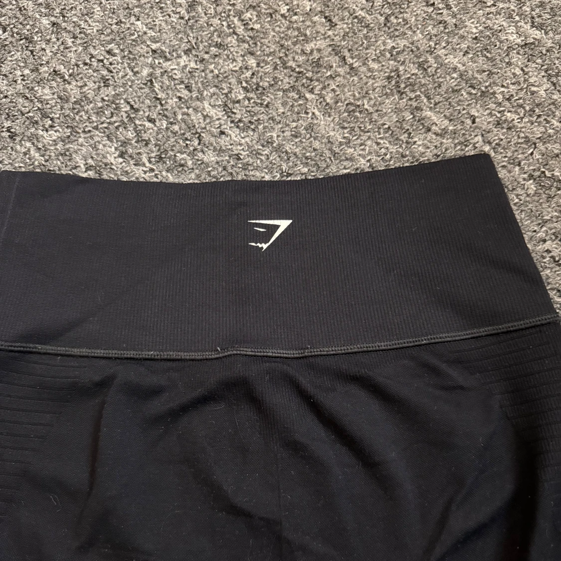 Svarta Gymshark leggings med hög midja - 1