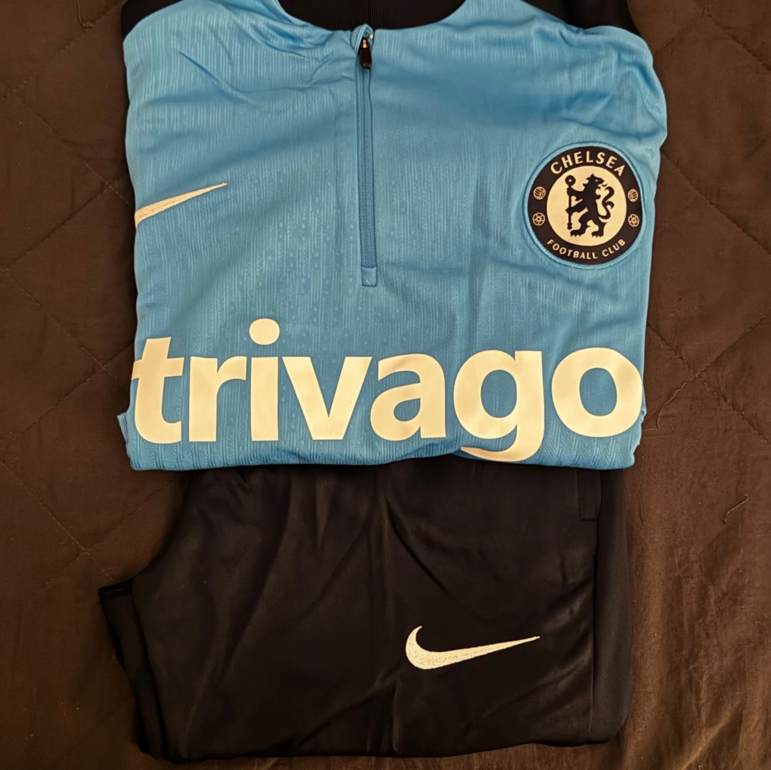 Chelsea träningsset Nike mörk/ljus blå