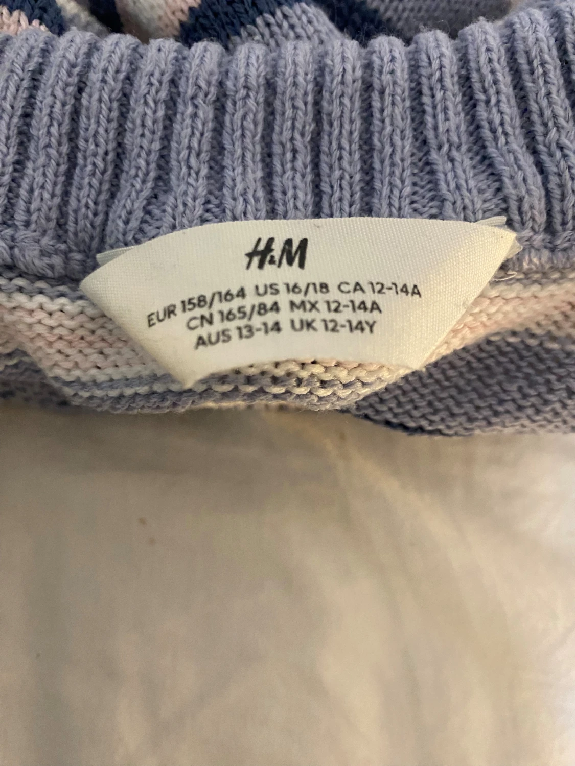 Randig stickad tröja från H&M - 2
