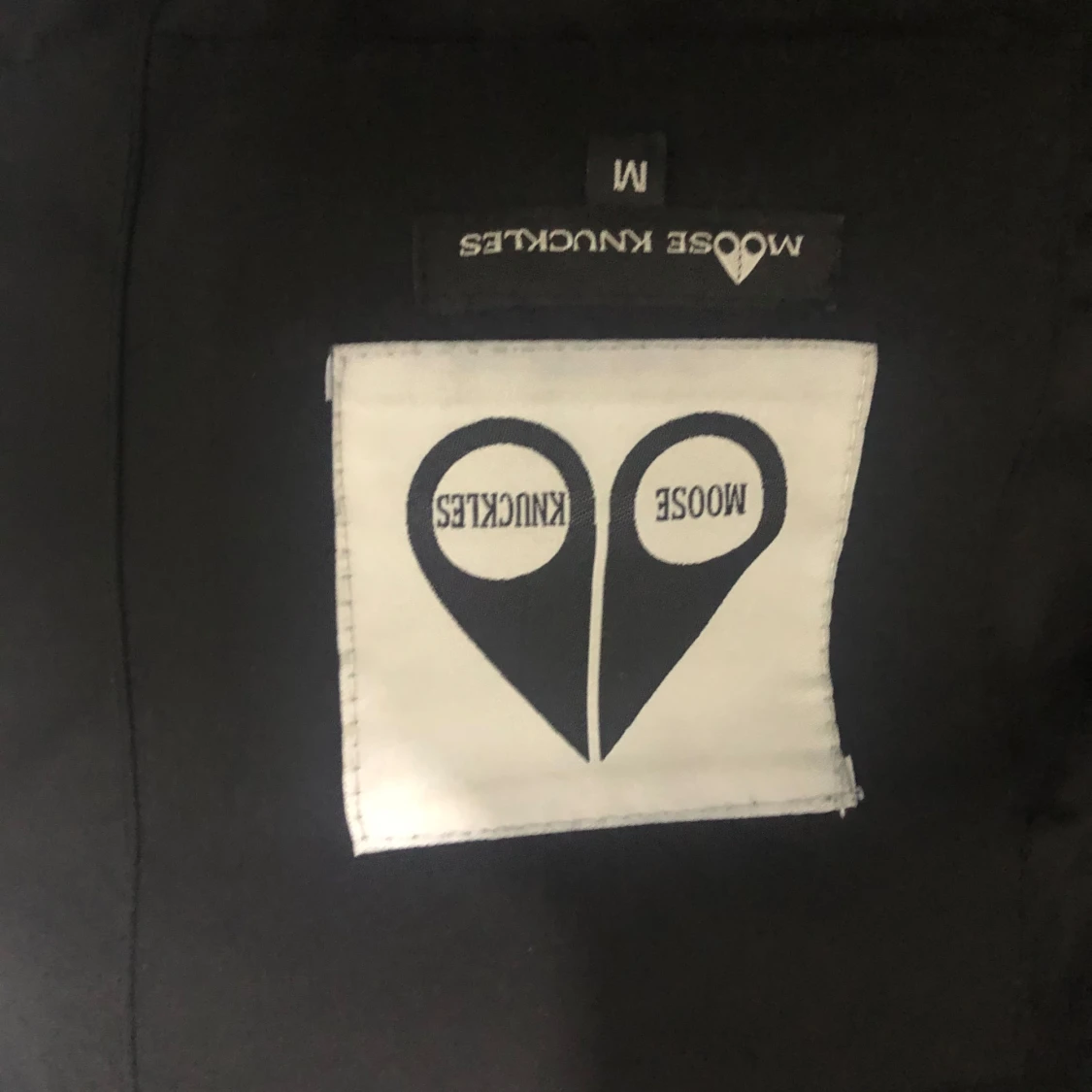 Svart Moose Knuckles dunjacka M - 3