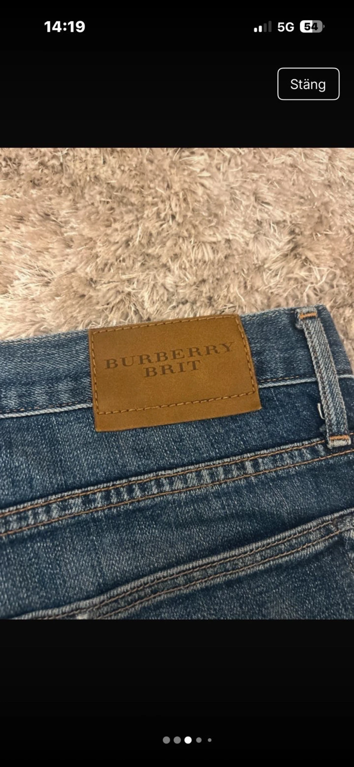 Blå jeans från Burberry  - 2
