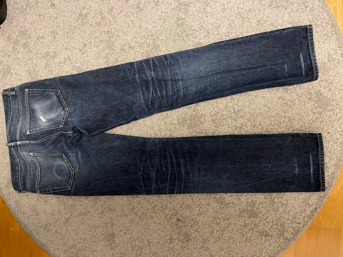 Mörkblå jeans från HOPE, straight fit - 3