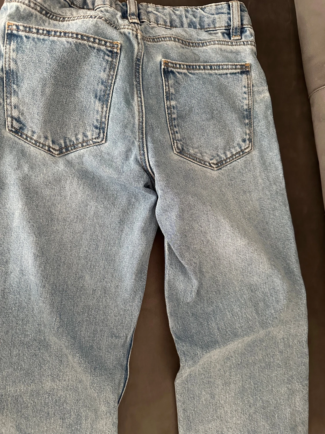 Ljusblå jeans från Denim Day, stl 140 - 3