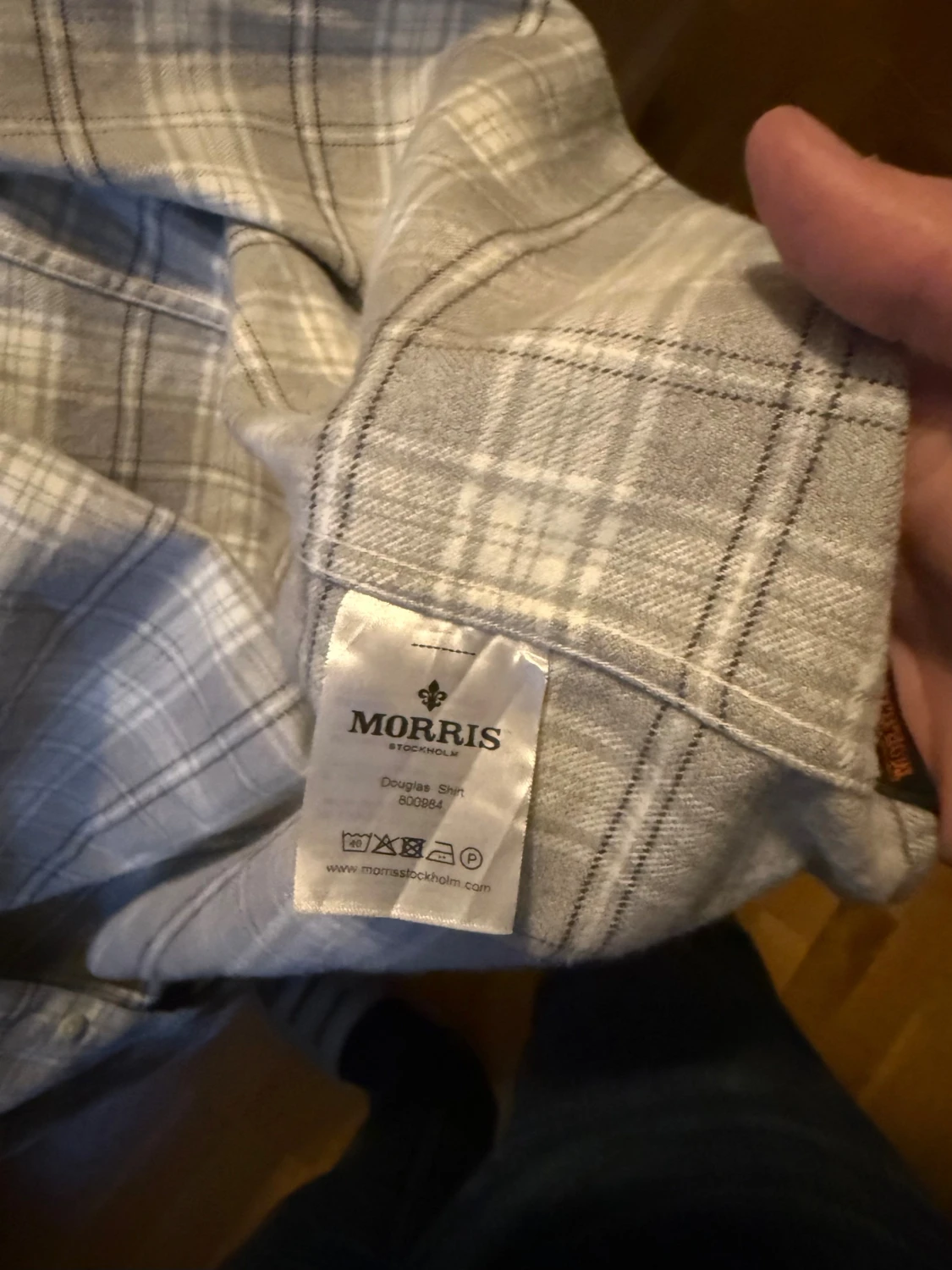 Morris skjorta grå  - 3