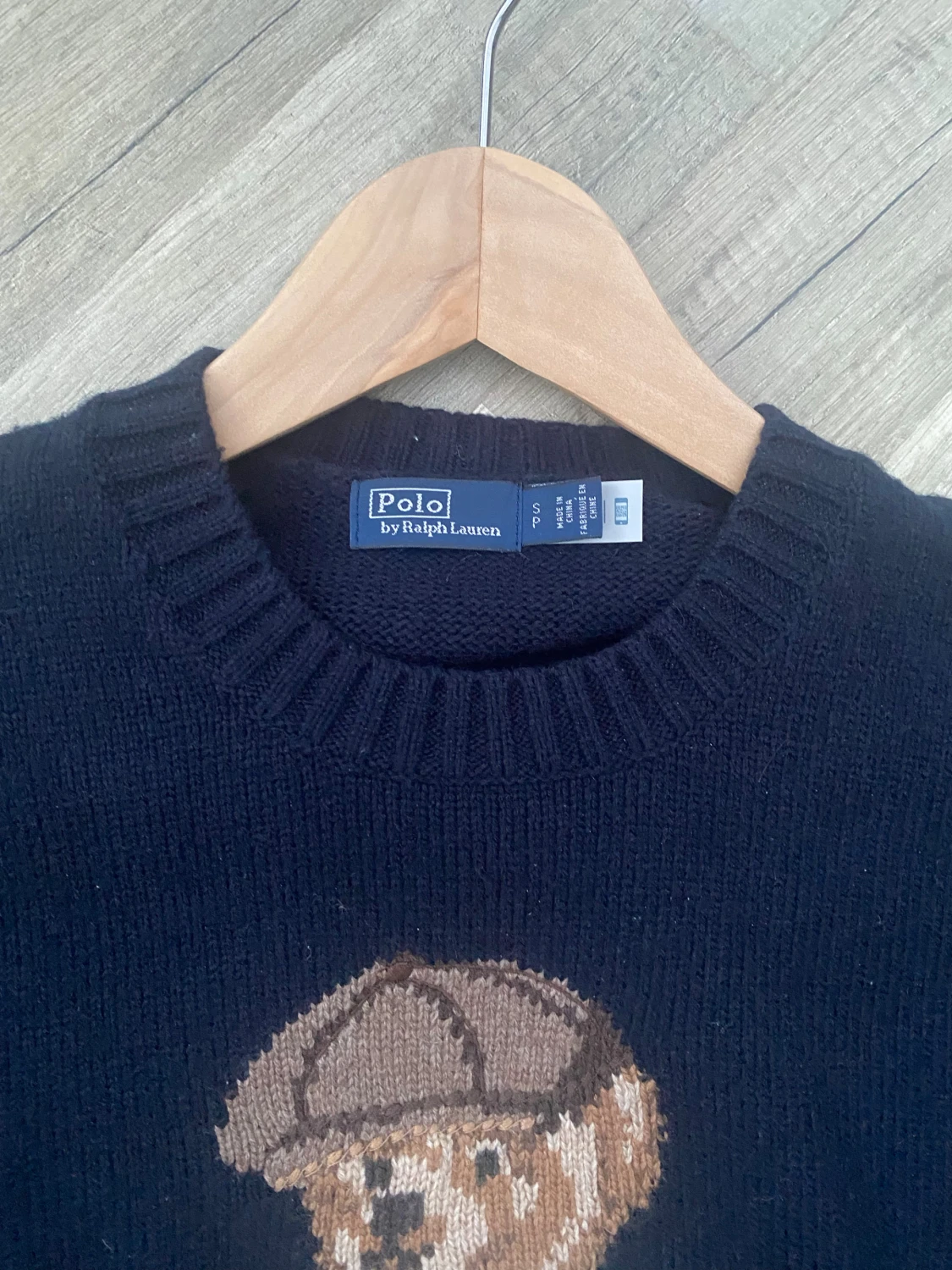 Stickad Ralph lauren polo bear tröja  - 2