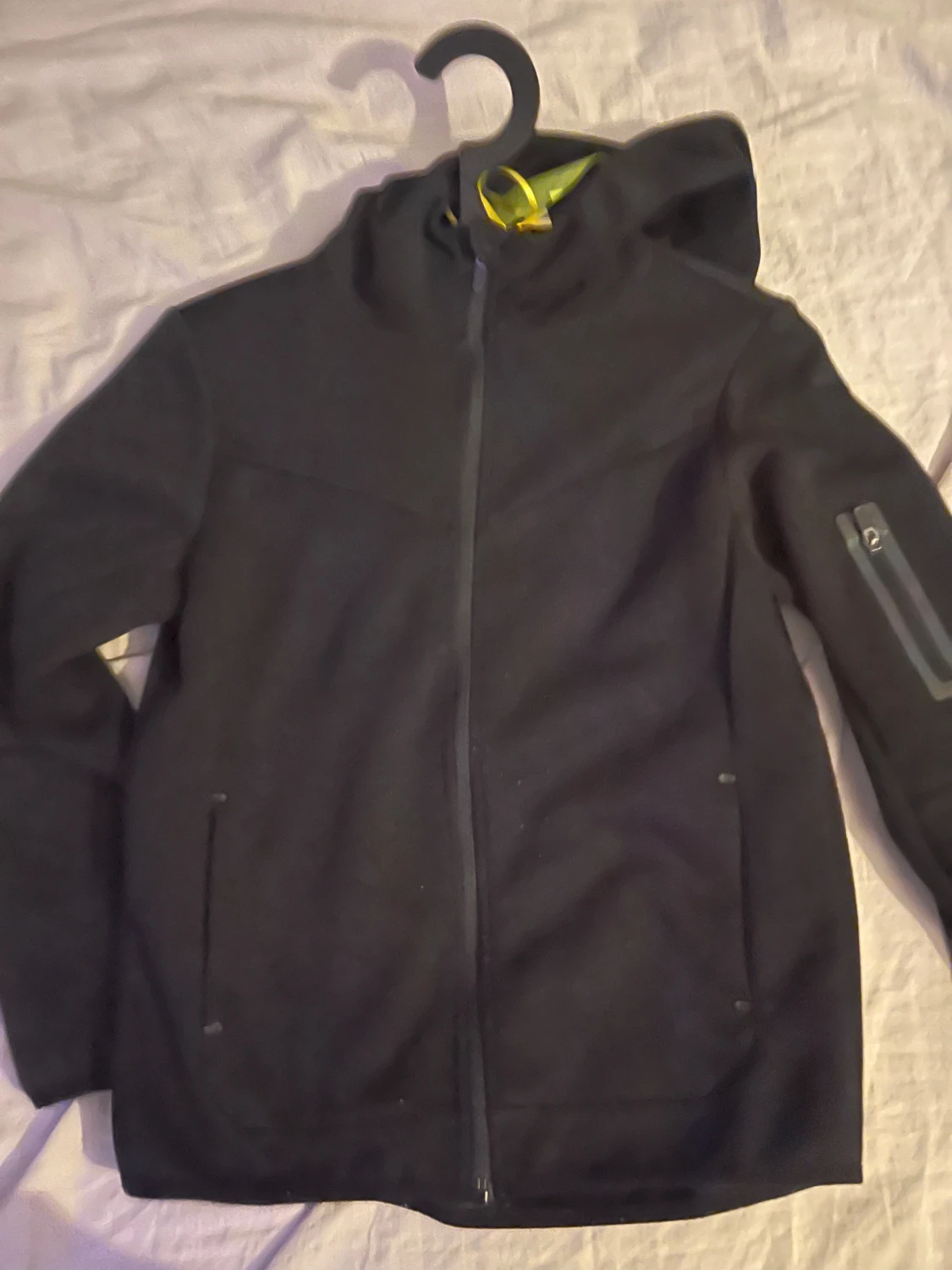 Svart fleecejacka från Primark