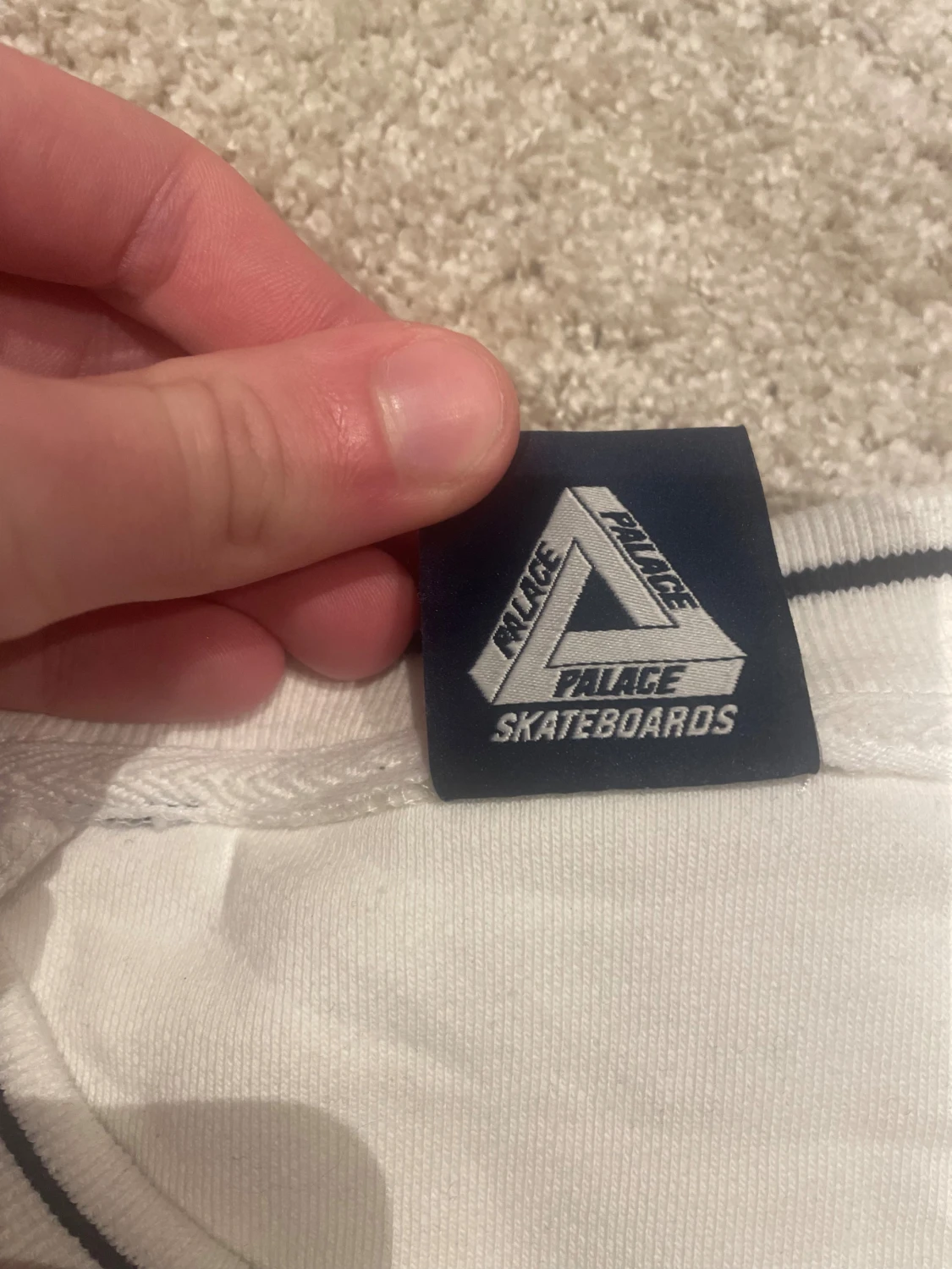 Vit sweatshirt Palace x Umbro - 5