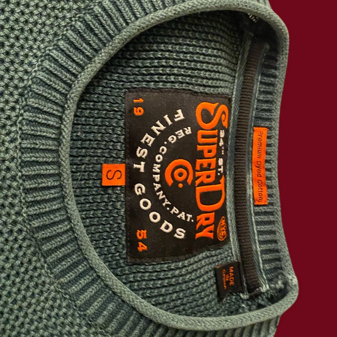 Grön stickad tröja från Superdry - 2