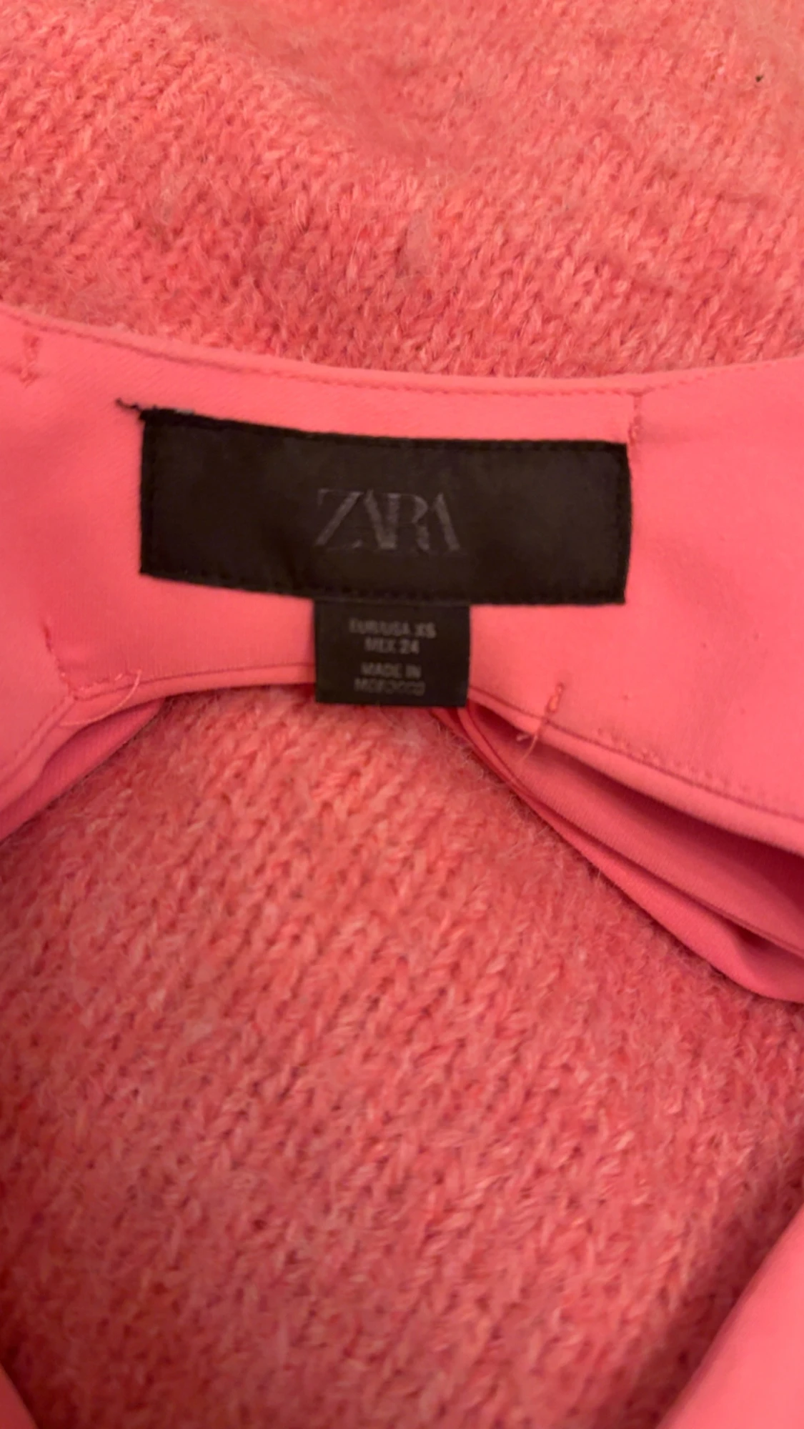 Rosa topp med rosett i ryggen - 4