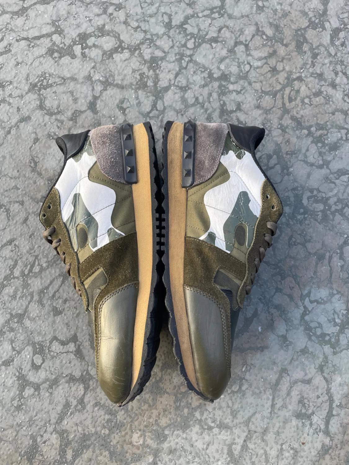 Valentino Rockrunner sneakers camouflage - 1