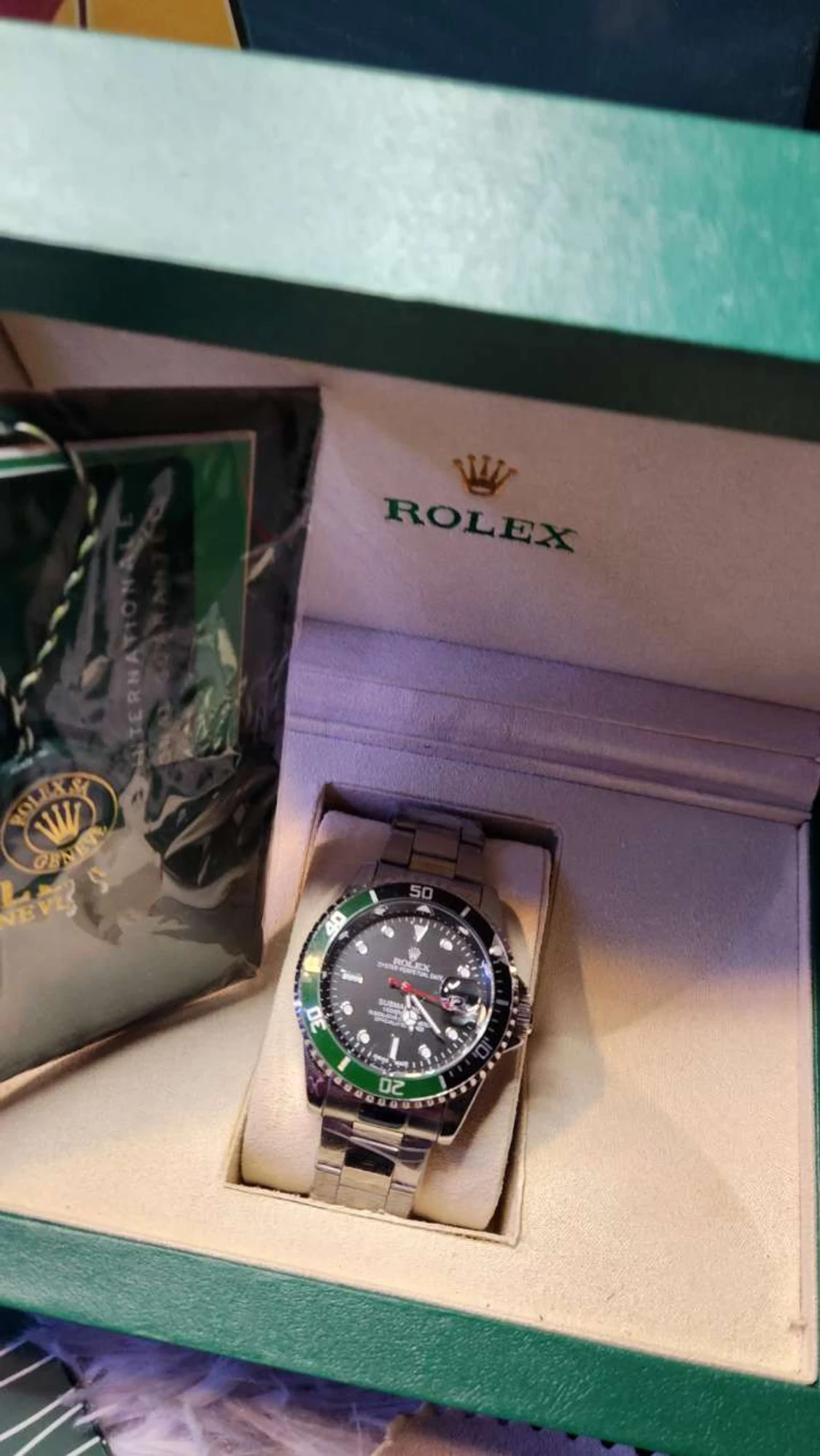  Submariner med grön bezel - 1