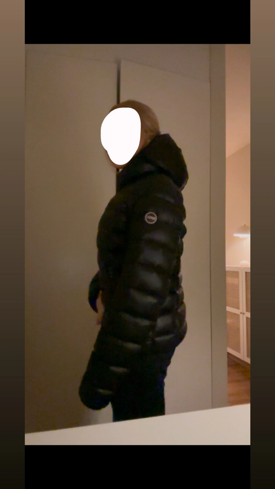 Svart dunjacka från Colmar - 3