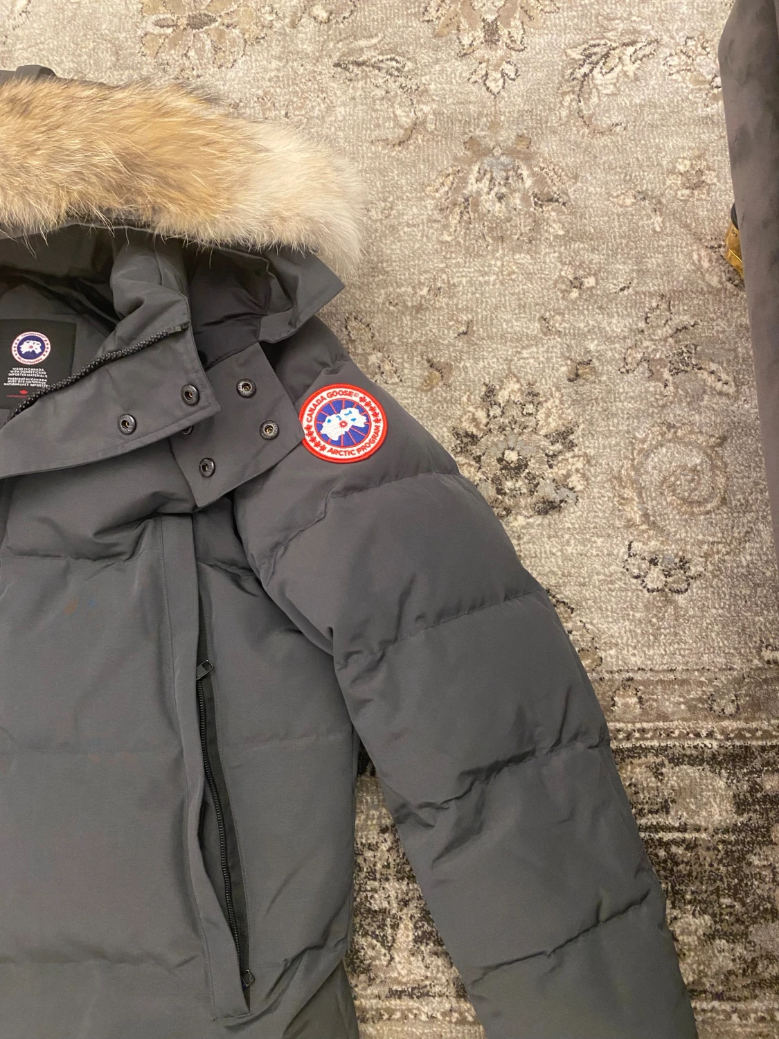 Canada goose jacka grå - 1